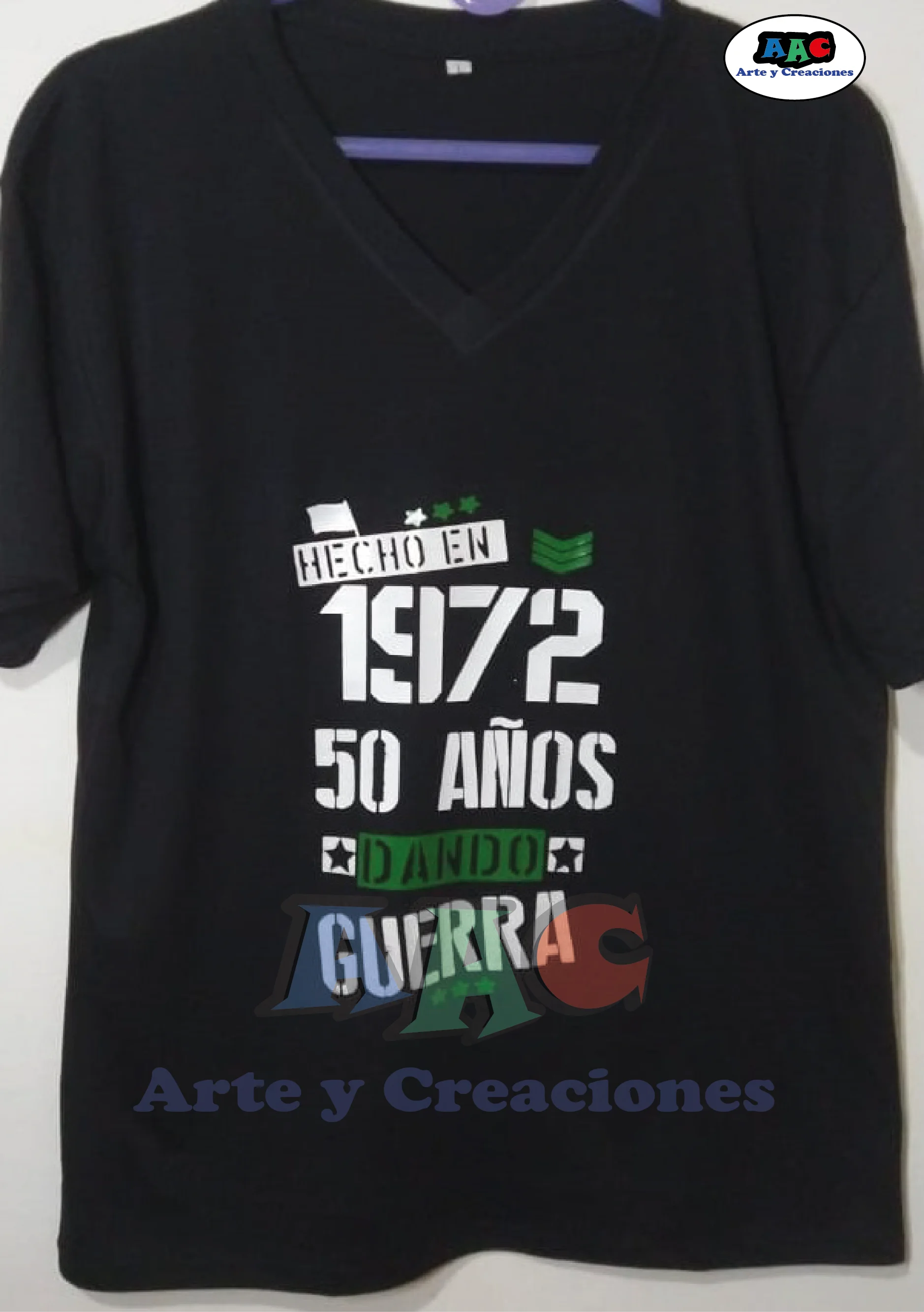 Camiseta Personalizada 50 años